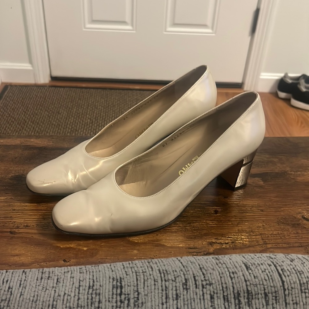 Salvatore Ferragamo heels for a steal